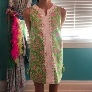 NWT Lilly Pulitzer Girls Dress Size 10 Easter Lion